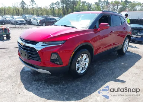 2021 Chevrolet Blazer Fwd 1Lt из США, поврежденный, VIN 3GNKBBRA4MS547661